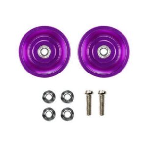Tamiya TAM95541 Mini 4WD Special Plan Product HG 19mm All Aluminum Bearing Roller Tapered Type Purple